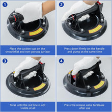 Load image into Gallery viewer, vacuum lifters, tile lifters, glass vacuum lifters, maximum load 200 kg, vacuum suction lifter glass with portable tool box, vacuum lifter glass lifter for glass, tiles, marble

