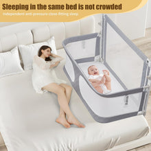 Load image into Gallery viewer, Baby Cot, Parent Bed, Baby Bed, Bed Rail, Fall Protection, Cot Alternative, Baby Box Spring Bed, Breastfeeding in Your Own Adult Bed
