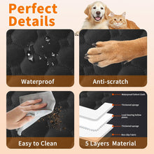 Load image into Gallery viewer, Dog Blanket for Car Rear Seat Car Seat Cover for Dogs Waterproof Back Seat Cover Car Cover for Pets Universal for Any Car - Robust Material - Separable - Also for Car Boot
