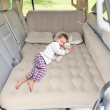 Load image into Gallery viewer, Air Mattress with Backrest, Extra Mattress, Inflatable Pillow, Additional Mattress for SUV, Multifunctional, with Air Pump and Cushion for Camping
