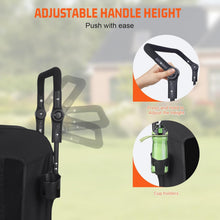 Load image into Gallery viewer, Dog Pram Dog Buggy Dog Box for Medium to Large Dogs, Transport Bag, Foldable, up to 30 kg, Pets Buggy with Mesh Windows
