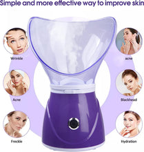 Load image into Gallery viewer, Cura del viso a vapore, Sauna per la cura della pelle con umidificatore a pori per il viso, per il salotto di bellezza spa, cura personale di pelle
