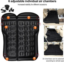 Load image into Gallery viewer, Air Mattress, Inflatable Car Mattress Car Bed with Electric Air Pump and 2 Cushions, Universal Car Mattress for Boot &amp; SUV, Camping/Travel/Outdoor
