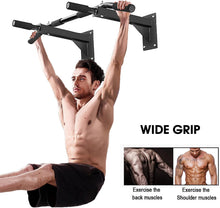 Load image into Gallery viewer, Pull-Up Bar Wall Mounted Bar Pull Up Bar Multi-Power Station Fitness Equipment for Home Muscle Building Maximum Training Weight 200 kg
