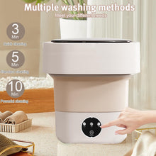 Load image into Gallery viewer, Lavatrice portatile, mini lavatrice intelligente dello schermo di visualizzazione digitale Mini lavatrice, piccola lavatrice per calze biancheria intima o piccoli oggetti

