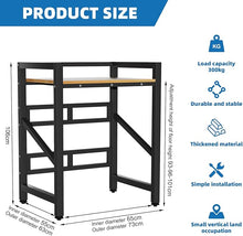 Load image into Gallery viewer, Washing machine shelf frame 2 household appliances superstructure steel with laundry rack
