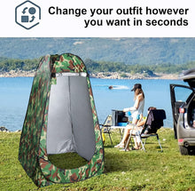 Load image into Gallery viewer, Tente de Douche Pliage Pop Up Cabine de Changement Toilette Vêtement Portable Tente Privée Douche Camping Abri de Plein Air Vestiaire Extérieure Intérieure

