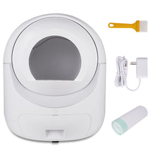Load image into Gallery viewer, Moderne vollautomatische intelligente Katzentoilette Elektrische geschlossene Katzenbettpfannen Automatische Reinigung von Fäkalien Schaufel Katzentoilette
