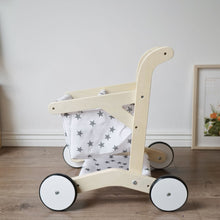 Load image into Gallery viewer, Activity Walker, Wooden Baby Walker, Baby Wooden Toy, First Birthday Gift, Girl Toy, Toy for 1-3 Year Old, Floral Walker
