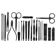 Load image into Gallery viewer, 22 tlg Nagelschere Set Nagelknipser Maniküre Pediküre Nagelzange Nagelpflege-Set
