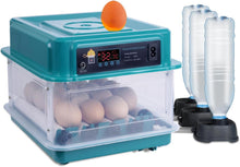 Load image into Gallery viewer, Automatic Egg Incubator, Automatic Incubator for 15-16 Eggs with Moisture Monitoring, Automatic Egg Turning, Automatic Water Addition and Egg Lighting

