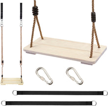 Load image into Gallery viewer, Skateboard Swing Outdoor Children - Durable, Weatherproof, Non-Slip, Standing and Sitting - Skateboard Swing Accessories Wood - Ship Swing, Double Swing
