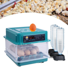 Load image into Gallery viewer, Automatic Egg Incubator, Automatic Incubator for 15-16 Eggs with Moisture Monitoring, Automatic Egg Turning, Automatic Water Addition and Egg Lighting
