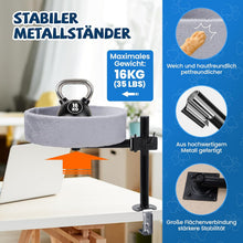 Load image into Gallery viewer, Cat Bed for Desk - No Drilling 360° Rotation, Adjustable Height Raised Cat House Over Desk Keeps Kitten Cat Close and Work Area Clear Table Cat Bed
