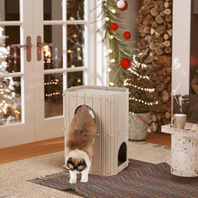 Load image into Gallery viewer, Cat Cave, Sturdy Cat Cave Made of High-Quality Felt, Cat House Indoor 3-Layer Cat Bed, Cat Cave for Sleeping, Playing and Hiding, Felt Cave Beige
