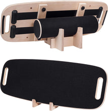 Load image into Gallery viewer, Balance Board, Wooden Balance Board with Roller and Shelf, Wobble Board for Adults Balance Training
