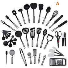 Load image into Gallery viewer, Ustensiles de cuisine - Kit Ensemble - 40 pièces - Nylon, acier inox, PP
