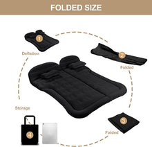 Load image into Gallery viewer, Air Mattress, Inflatable Car Mattress Car Bed with Electric Air Pump and 2 Cushions, Universal Car Mattress for Boot &amp; SUV, Camping/Travel/Outdoor
