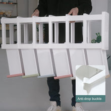 Load image into Gallery viewer, Narrow Recess Cabinet, Recess Trolley with Wheels, Polypropylene Plastic, Space-Saving, Recess Trolley 18 cm Wide
