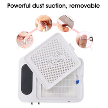 Load image into Gallery viewer, 4 in 1 Nail Vacuum Cleaner &amp; Nail Clippers, Multifunctional Dust Removal Machine, 45000 RPM Professional Electric Nail Lime, with Wrist Rest
