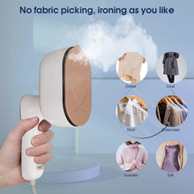 Load image into Gallery viewer, Mini Steam Iron, 1000 W Foldable Portable Travel Iron, 100 ml Water Tank, 20 Seconds Quick Heating, Small Iron Steam for Home and Travel
