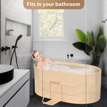 Load image into Gallery viewer, Portable Bathtub for Adults Portable Bathtub Portable Bathtub Comfortable Folding Bathtub Simple Space-Saving Bathtub for Adults
