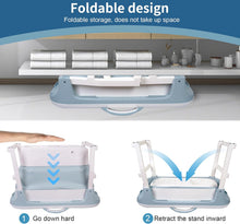 Load image into Gallery viewer, Bathtub, Foldable Bathtub, Adult, Folding Mobile Bathtub with Cover, 92 x 66 x 71.5 cm, Ideal for Small Bathrooms, Bathrooms, Showers and Balconies
