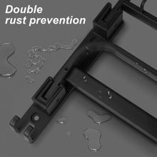 Load image into Gallery viewer, Towel Rail No Drilling, Self-Adhesive Towel Rail 59 cm Towel Rail, Towel Rail with 2 Hooks, 304 Stainless Steel, Wall Wall Shelf, Suitable for Bathroom, Kitchen, Bath Towel Holder
