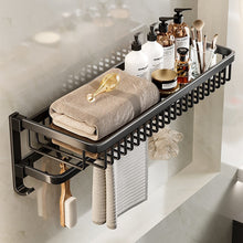 Load image into Gallery viewer, Towel Holder, Matte Black, Self-Adhesive Towel Holder, No Drilling, Bathroom,Bath Towel Rail, Towel Rack for Bathroom, Kitchen
