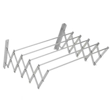 Load image into Gallery viewer, Étendoir Rétractable - Fixation Murale - Robuste et Compact - Séchoir à Linge avec 9 Barres de pour Intérieur et Extérieur
