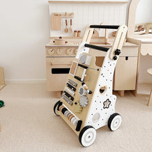 Load image into Gallery viewer, Wooden Walker, Tool Bench for Toddlers, Wooden Walker for Boys and Girls, Children's Workbench, Baby Activity Centre, Montessori Toy for Toddlers from 1-3 Years

