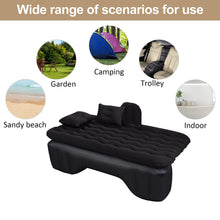 Load image into Gallery viewer, Cama de campamento inflable en el asiento trasero de un automóvil móvil con colchón de aire
