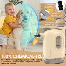 Load image into Gallery viewer, Steam Cleaner , Steam Cleaner Handheld with 8 Accessories, Steam Cleaner Floor, Hand Steam Cleaner with 300 ml Tank, 3 Bar Steam Pressure, Steam Cleaner for Furniture, Carpets, Bathrooms
