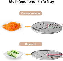 Load image into Gallery viewer, 3 in 1 Food Processor Meat Mincer with 3L Glass Bowl, Kneader Blender, Electric Vegetable Cutter, 1000W Electric Meat Mincer for Meat Vegetables Fruits
