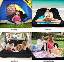 Load image into Gallery viewer, Air Mattress, Inflatable Car Mattress Car Bed with Electric Air Pump and 2 Cushions, Universal Car Mattress for Boot &amp; SUV, Camping/Travel/Outdoor
