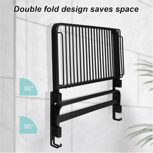 Load image into Gallery viewer, Towel Rail No Drilling, Self-Adhesive Towel Rail 59 cm Towel Rail, Towel Rail with 2 Hooks, 304 Stainless Steel, Wall Wall Shelf, Suitable for Bathroom, Kitchen, Bath Towel Holder
