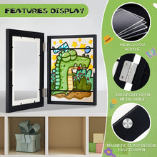 Load image into Gallery viewer, Picture Frame Children's Drawings, Picture Frame for Children's Drawings, Picture Frame Children's Drawings A4, Children's Picture Frame, Children's Art Picture Frame
