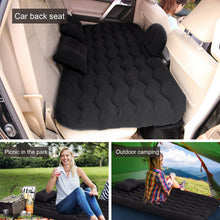Load image into Gallery viewer, Cama de campamento inflable en el asiento trasero de un automóvil móvil con colchón de aire

