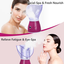 Load image into Gallery viewer, Facial Steam,Atomizer Facial Sauna Vapozone Facial Mist for Cosmetic Facial Care, Opens Pores and Moisture, Soothing Steam
