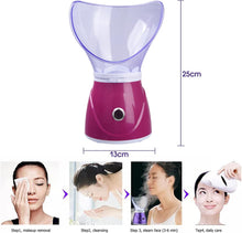 Load image into Gallery viewer, Facial Steam,Atomizer Facial Sauna Vapozone Facial Mist for Cosmetic Facial Care, Opens Pores and Moisture, Soothing Steam
