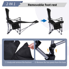 Load image into Gallery viewer, Chaise Camping Pliante Atacama Robuste, Pliable &amp; Confortable pour l'extérieur, la pêche et Le Camping - Chaise Camping - Chaises Camping légères
