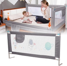 Load image into Gallery viewer, Arrera Seguridad Niños Cama Barandillas para Camas Anticaídas Niños Alto 100cm Largo 150/180/200/220cm Adecuado para Colchones de 0~30cm Elevación Vertical de 34 Marchas
