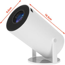 Load image into Gallery viewer, Projecteur Portable 4K Supportée Android 11, Prend en Charge WiFi 5G, Projecteur Portable Correction Automatique du Trapéze, 130 Pouces, Video Projecteur Retournement à 180 Degrés
