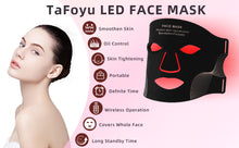 Load image into Gallery viewer, LED Face Mask, Light Therapy, Red Light Therapy Face Mask, 7 Colours, LED Face Mask with Red Light Therapy for All Skin Types, Face Care, Home Use, Travel Use
