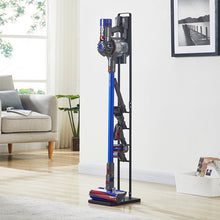 Load image into Gallery viewer, Big helper Dyson Duster Bracket Punch-free black hanging storage rack for creative use

