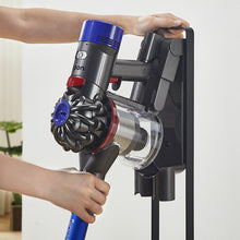 Load image into Gallery viewer, Big helper Dyson Duster Bracket Punch-free black hanging storage rack for creative use
