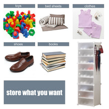 Load image into Gallery viewer, Furniture Shoes,Shoe Storage,Shoe Shelf for Space Saving,for Closet Corridor Bedroom Entrance,for Shoes,Boots,Slippers
