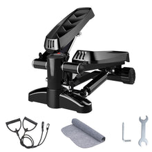 Load image into Gallery viewer, 360°Stepper für Zuhause mit Resistance Bands, Up-Down-Stepper, Mini-Fitnessgerät, Heimtrainer, Swing Stepper für Bein Training Pedalmaschine, Nutzergewicht bis 120kg
