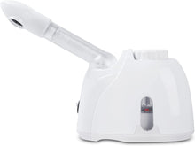 Load image into Gallery viewer, Facial Steamer, Facial Steamer, Humidifier, Beauty Spa, Personal Skin Care, Face Care, Face Steamer, Reduces Enlarged Pores, White
