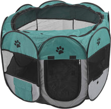 Load image into Gallery viewer, Parc pour animaux de compagnie portable, tente de parc portable pour animaux de compagnie pliante pour chien, cage de maison pour chat, parc extérieur, salle de livraison pour animaux de compagnie(S)
